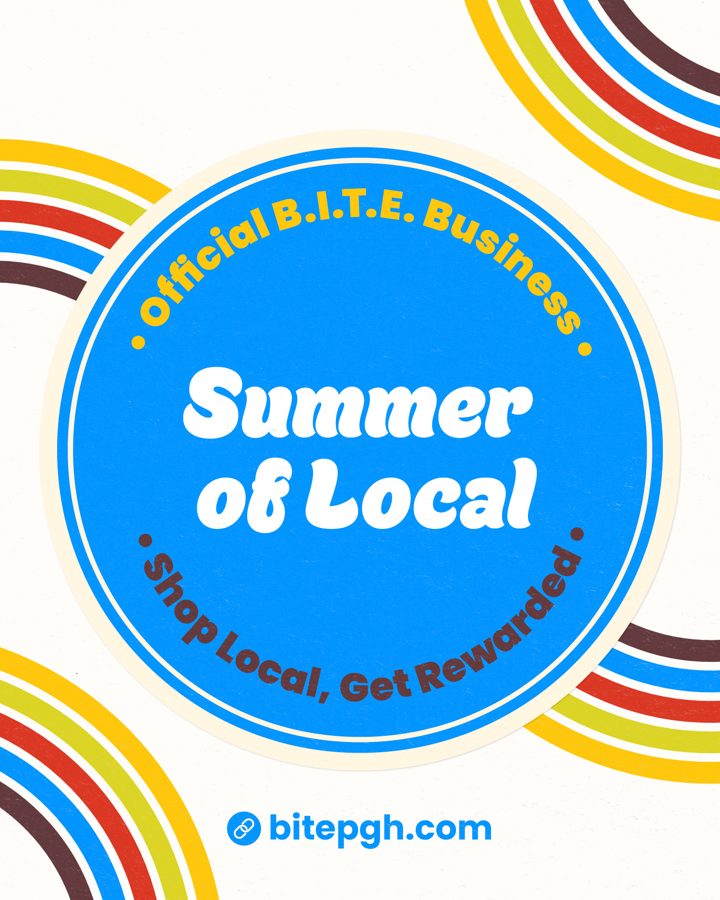 Official B.I.T.E. Business, Summer of Local, Shop Local Get Rewarded badge